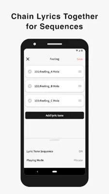 Lyric Creator android App screenshot 2